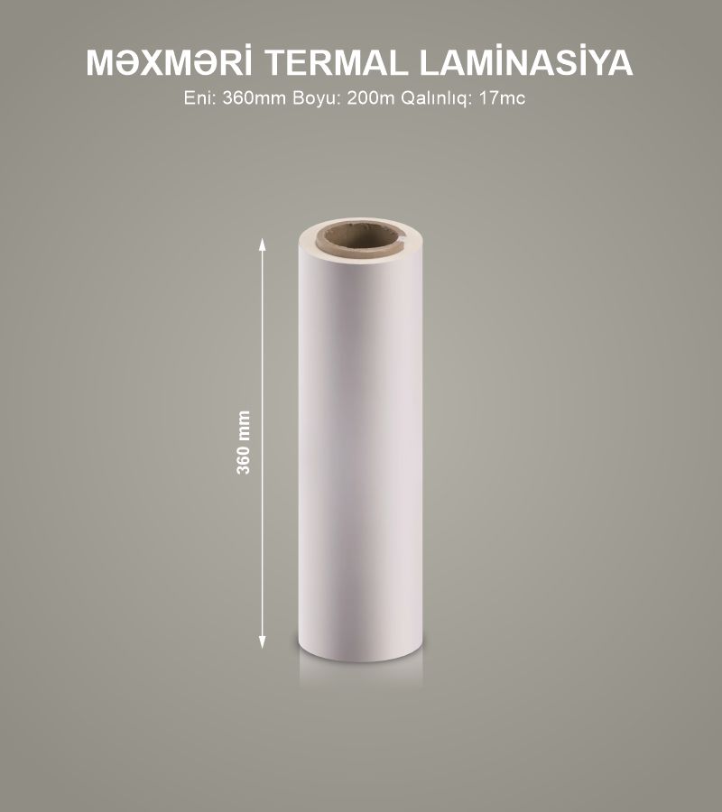 TERMAL MƏXMƏRİ LAMİNASİYA STTF36